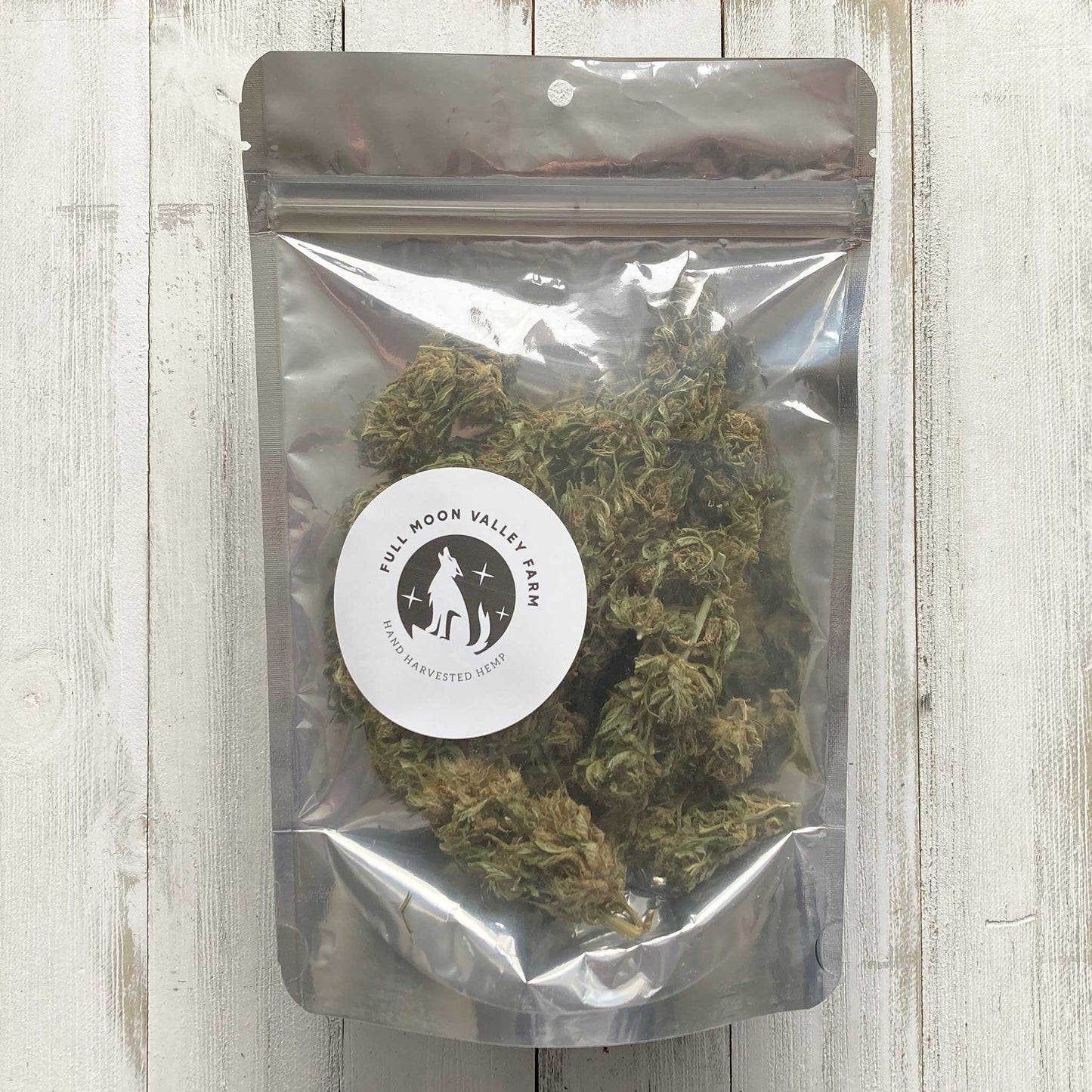 CBD Hemp buds in package